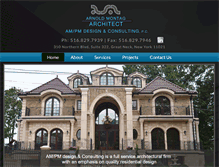 Tablet Screenshot of ampmdesign.com